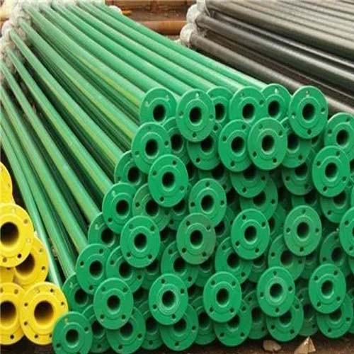 酒泉涂塑钢管施工案例